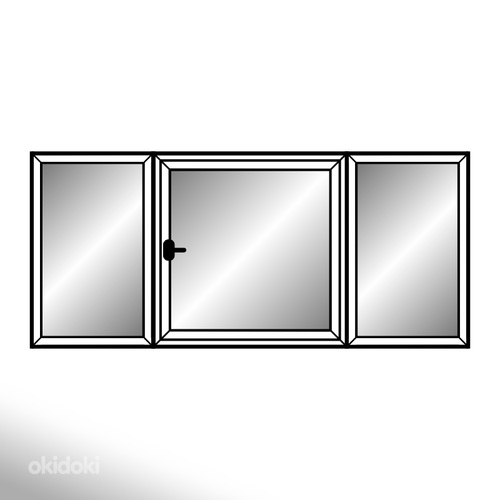 Окно ПВХ 2100x1370