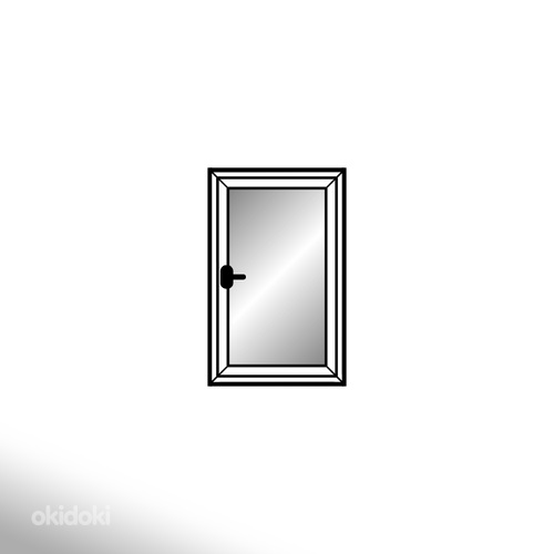 Окно ПВХ 800x1390