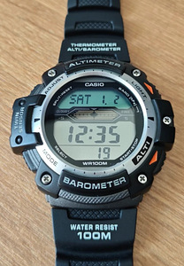 Часы Casio SGW-300H с Подсветкой, Высотомер и Барометр (1 фото из 5)