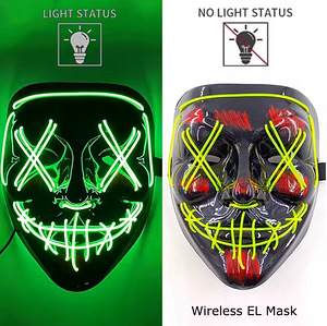 Mask LED (töötab patareiga) (1 foto / 2)