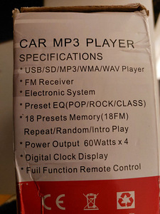 Automakk / Multifunction Bluetooth Vehicle MP3 Player (3 foto / 8)