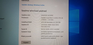 Lenovo ThinkPad T460s 14" WQHD, Core i5-6300U 2.40GHz, 256GB (4 foto / 10)