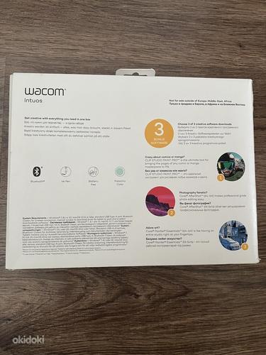 Графический планшет wacom Intuos M Bluetooth, мятный (фото #2)
