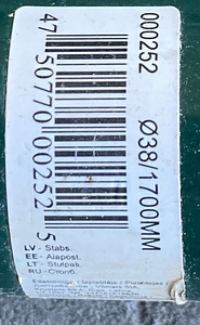 Aiapostid 1700mm, 38mm, 38tk (3 foto / 3)