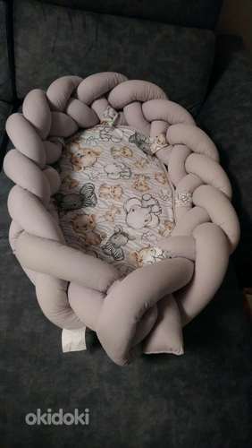 MILLI Punutud äärega beebipesa, 2in1