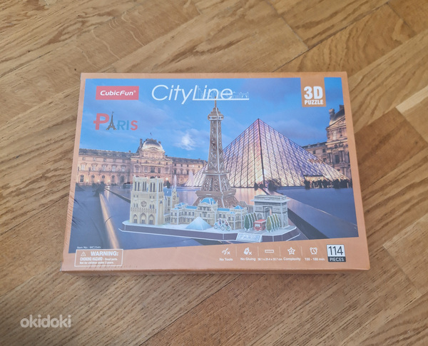 3D puzzle CubicFun "Paris"