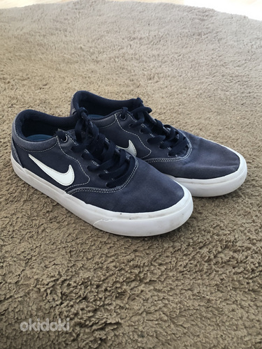 Синие кроссовки Nike SB (фото #1)