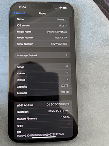iPhone 13 pro max 1 ТБ (4 фото из 4)