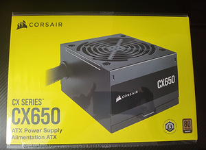 Corsair CX650 toiteplokk (uus ja garantiiga) (1 foto / 2)