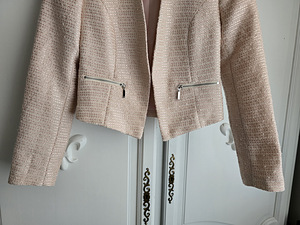 H&M roosa jakk/pintsak, suurusele 34 (3 foto / 5)