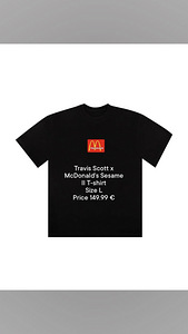 Travis Scott x McDonald's Sesame II T-shirt (1 foto / 2)