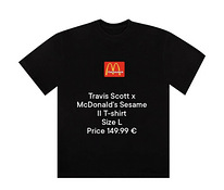Travis Scott x McDonald's Sesame II T-shirt