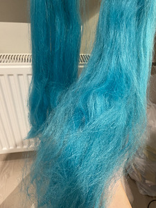 Hatsune Miku anime parukas sabatitega cosplay anime (3 foto / 3)