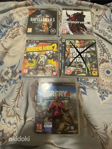Диски на ps3