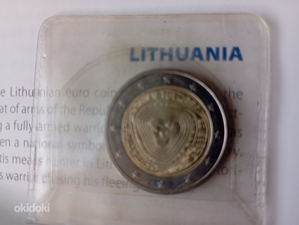 Läti, Leedu.2 eurot (foto #3)