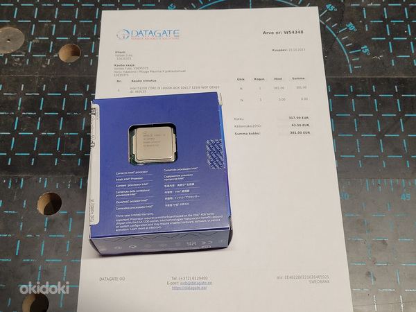 Intel i9 10900K (фото #2)