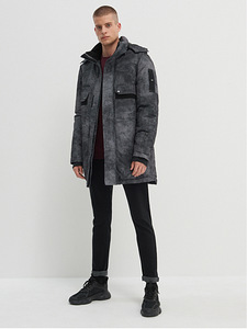 Uus meeste pikk jope (mantel / parka), suurus M 170-175cm (2 foto / 3)