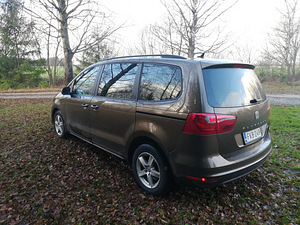 SEAT ALHAMBRA 2011 DIISEL AUTOMAAT, WEBASTO,7KOHTA (4 foto / 12)