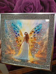 Алмазная картина "Ангел"