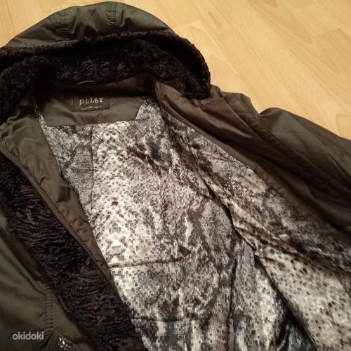 Женское зимнее пальто с капюшоном, размер XL-XXL (фото #8)