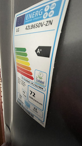 Televiisor LG 42’ A+ (5 foto / 5)