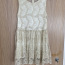 Праздничное золотистое платье, размер S (фото #2)