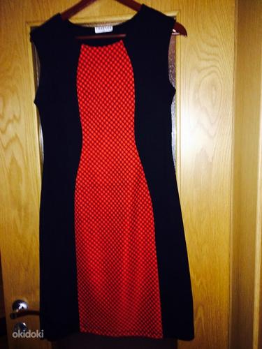 Черно-красное платье, размер 38-40 (фото #1)