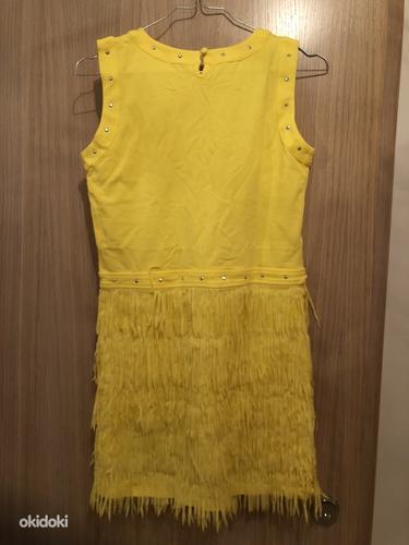 Новое желтое платье, размер XS-164 см (фото #3)