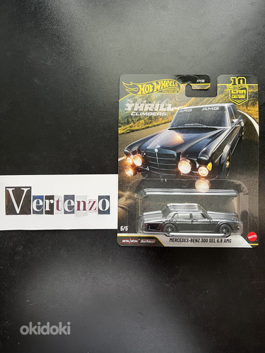Mercedes-Benz 300 SEL 6.8 AMG 2026 Car Culture Hot Wheels
