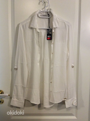 Guess новая белая блузка р.M (фото #1)