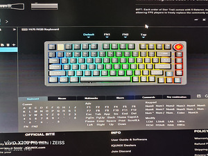 Custom keyboard on leobog base with vertex switches (3 foto / 4)