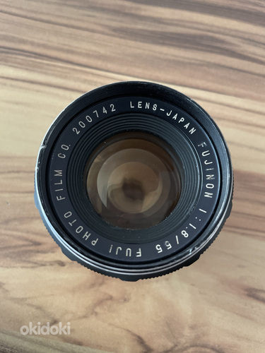 Fujifilm fujinon 55mm F1.8 objektiiv