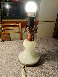 Laua lamp VANAAEGNE vasest korpusega käsitöö. (7 foto / 8)