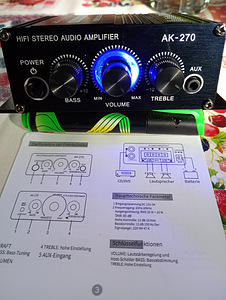Heli võimendus HI FI stereo 2×20w uus pakendis (3 foto / 10)