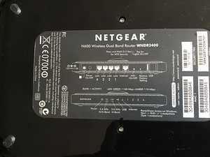 NETGEAR N600 Wireless Band router WNDR3400 2,4 GHz, 5,0 GHz. (3 foto / 4)