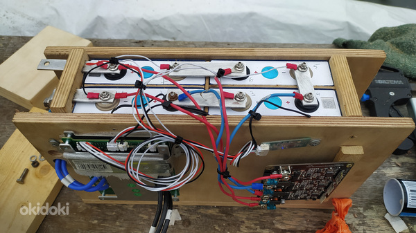 LiFePo4 EVE 105 A/h elemendid + Smart BMS JBD 120A