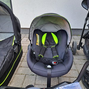 Hauck vankrikomplekt turvahälli ja isofix alusega (3 foto / 7)