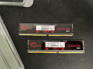 G.Skill Aegis 8GB DDR4-3200 CL16 Mälu, Must (2 foto / 2)