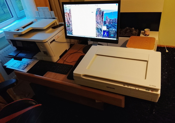 Tippklassi skänner Epson WorkForce DS-50000 ,A3 scanner