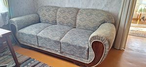 Restaureerimist vajav tigudiivani komplekt (1 foto / 7)