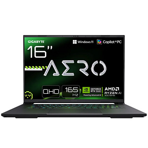 Sülearvuti Gigabyte AI 9 HX 370 AERO X16 16" QHD IPS 165 2TB (1 foto / 8)
