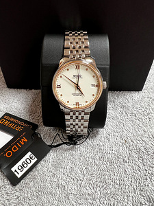 MIDO BARONCELLI SILICON LADY 18K GOLD, DIAMONDS - UUS! (1 foto / 4)