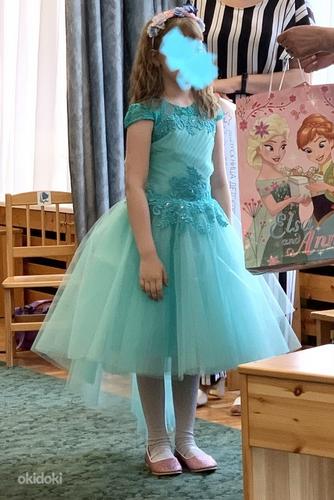 Красивое регулируемое платье для девочки 7-10 лет (фото #2)