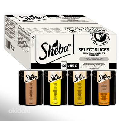 Sheba Multipack linnuliha 120 x 85 g