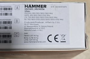 НОВЫЙ Hammer Construction 2 5G 128GB (3 фото из 4)