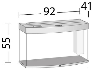 UUS Akvaarium Juwel Vision LED 180 L valge (2 foto / 5)
