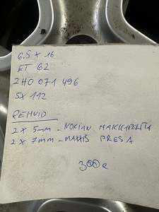 Vw valuveljed 5x112 (4 foto / 4)