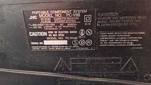 VANAKOOLI JVC PC-V88 (6 foto / 8)