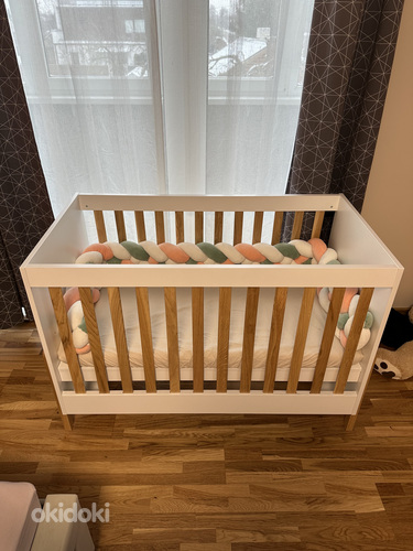 Детская кроватка “Victor” 120×60 + матрас (Dayton) (фото #3)
