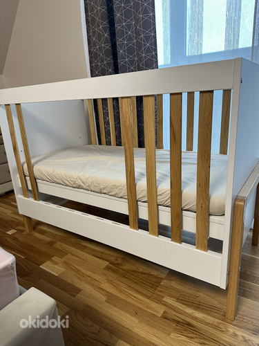 Детская кроватка “Victor” 120×60 + матрас (Dayton) (фото #5)